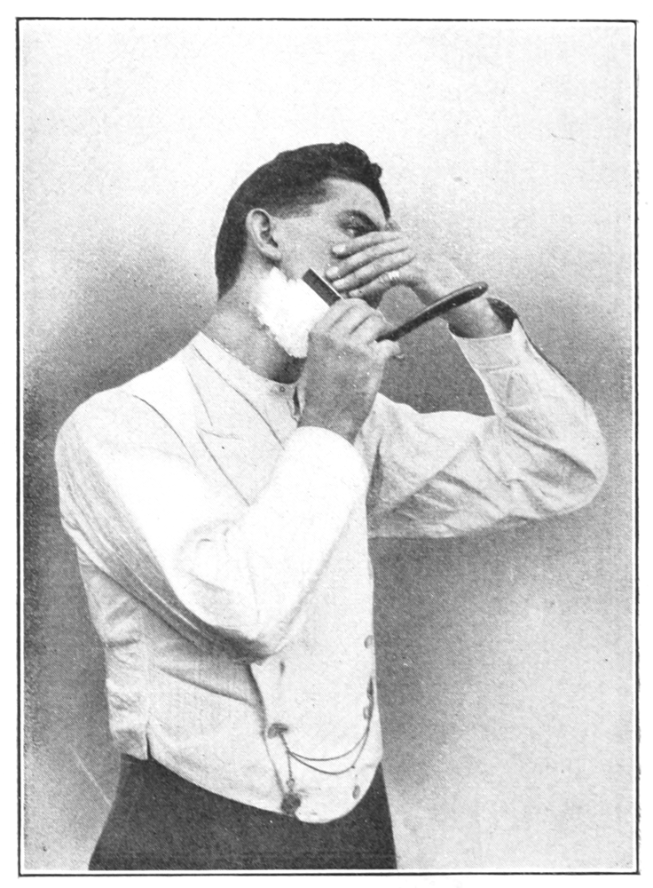 Shaving_Made_Easy,_1905_-_Shaving_the_right_side_under_the_jaw